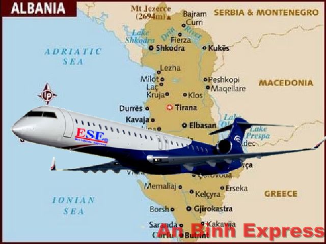 Dịch vụ chuyển phát nhanh hàng hóa đi Albania