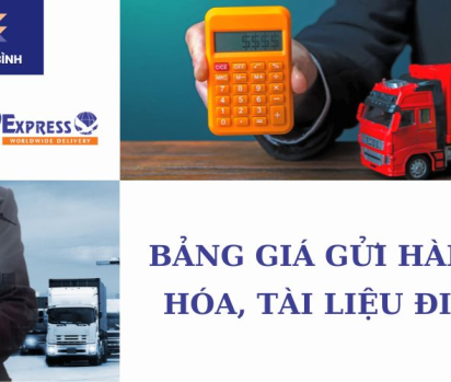 Bảng giá gửi hàng hóa, tài liệu đi Ý