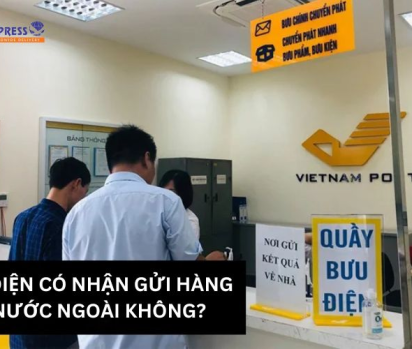 Bưu điện có nhận gửi hàng đi nước ngoài không?