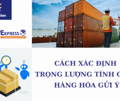 Cách xác định trọng lượng tính cước hàng gửi đi Ý